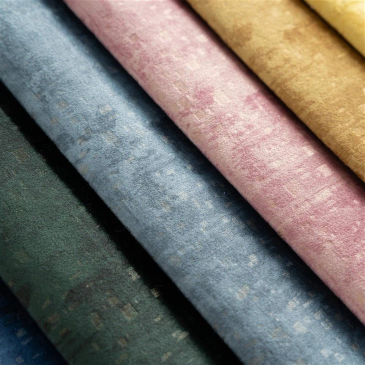 Square Geometric Gold Foil Stamped Velvet manufacturers Square Geometric Gold Foil Stamped Velvet manufacturers